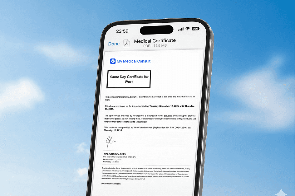 Can You Get a Medical Certificate Online in Australia?